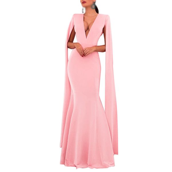 women dress deep v-neck backless shawl-style fishtail ladies party backless formal fashion cocktail hollow out, Black;gray
women dress deep v-neck backless shawl-style fishtail ladies party backless formal fashion cocktail hollow out, Black;gray