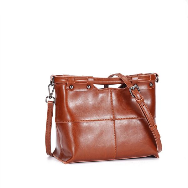 genuine leather women bag women's bag new european and american fashion handbag retro messenger single shoulder
genuine leather women bag women's bag new european and american fashion handbag retro messenger single shoulder