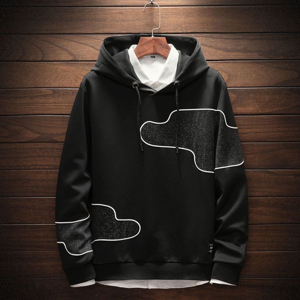 men's new style fashion cap and long sleeve guard simple letters printed jacke sudaderas cry baby streetwear hoodie men 8.7, Black
men's new style fashion cap and long sleeve guard simple letters printed jacke sudaderas cry baby streetwear hoodie men 8.7, Black
