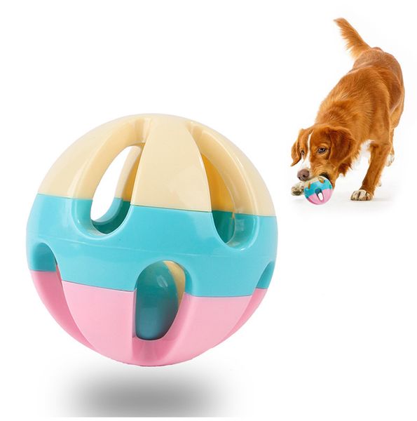selling new pet training untiring decompression cat dog teddy ringing bell ball toy candy color ing
selling new pet training untiring decompression cat dog teddy ringing bell ball toy candy color ing
