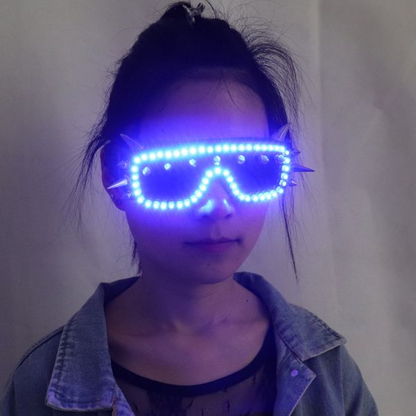 led glasses rivet punk glasses for led growing light performance stage costume clothes
led glasses rivet punk glasses for led growing light performance stage costume clothes