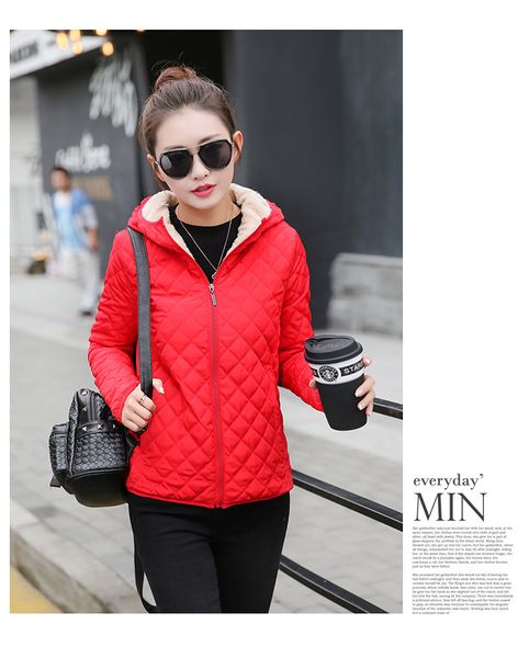 2020 women coats women's winter mid length thick warm faux lamb wool lined jacket coat female portable windproof short down coat, Black
2020 women coats women's winter mid length thick warm faux lamb wool lined jacket coat female portable windproof short down coat, Black