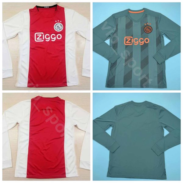 19-20 long sleeve ajax soccer 25 dolberg jersey 6 van de beek 10 tadic 9 huntelaar 22 ziyech 7 neres football shirt kits, Black;yellow
19-20 long sleeve ajax soccer 25 dolberg jersey 6 van de beek 10 tadic 9 huntelaar 22 ziyech 7 neres football shirt kits, Black;yellow