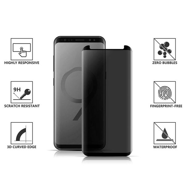tempered glass for samsung galaxy s9 s8 plus note8 note9 privacy screen protector anti-peeping 3d glass film for samsung s9 s8
tempered glass for samsung galaxy s9 s8 plus note8 note9 privacy screen protector anti-peeping 3d glass film for samsung s9 s8