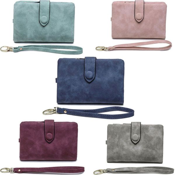 new fashion women leather wallet button clutch purse lady id credit card holder coin purse bag female small mini wallets, Red;black
new fashion women leather wallet button clutch purse lady id credit card holder coin purse bag female small mini wallets, Red;black