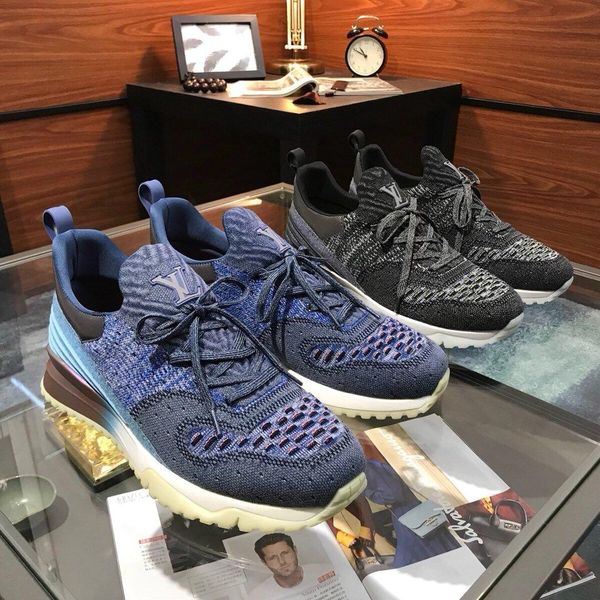 d1 fashion casual shoes sports shoes men sneakers comfortable breathable knitted uppers original box packaging zapatos hombre, Black
d1 fashion casual shoes sports shoes men sneakers comfortable breathable knitted uppers original box packaging zapatos hombre, Black