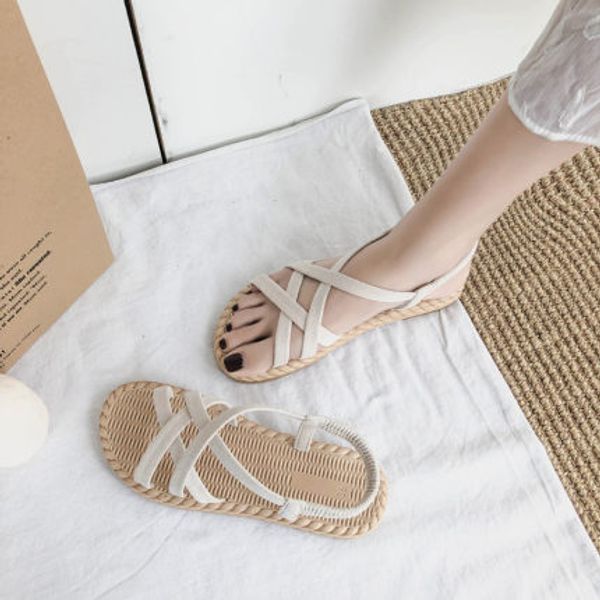 sandals female fairy wind ins tide 2020 new summer student fashion wild roman straps sandals flat shoes, Black
sandals female fairy wind ins tide 2020 new summer student fashion wild roman straps sandals flat shoes, Black