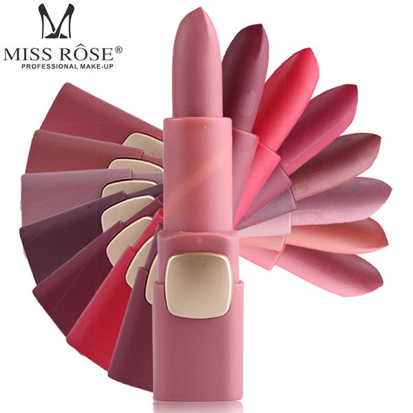 miss rose soft cream matte lipstick wateproof long lasting lip gloss red brown nude lip tint 18 colors makeup kit ms131
miss rose soft cream matte lipstick wateproof long lasting lip gloss red brown nude lip tint 18 colors makeup kit ms131
