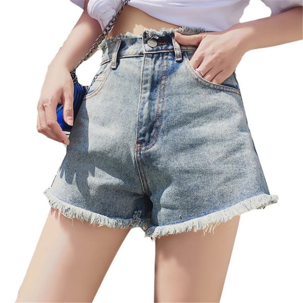fashion rough selvedge short jeans women pants casual loose femme jeans 151#, Blue
fashion rough selvedge short jeans women pants casual loose femme jeans 151#, Blue
