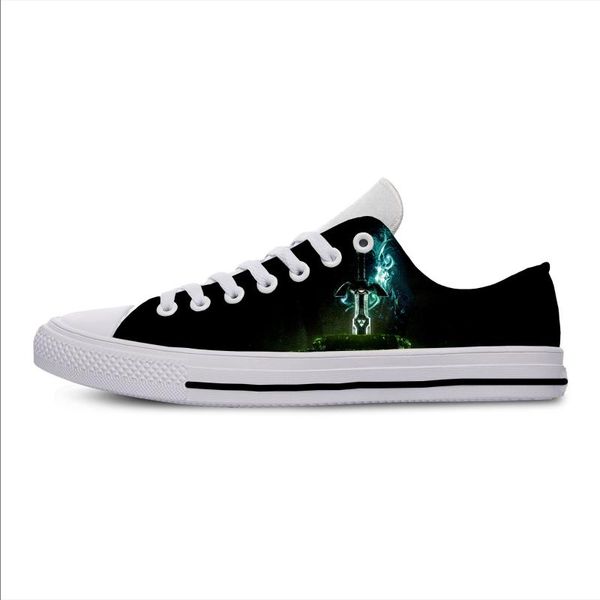 2019 new fashion high-quality anime cos sword art online sneakers casual comfortable shoes, Black
2019 new fashion high-quality anime cos sword art online sneakers casual comfortable shoes, Black