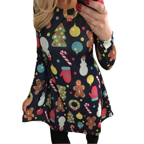 cute printed christmas dress women long sleeve casual 2018 cartoon short dress autumn winter plus size s-5xl midi party dresses, Black;gray
cute printed christmas dress women long sleeve casual 2018 cartoon short dress autumn winter plus size s-5xl midi party dresses, Black;gray