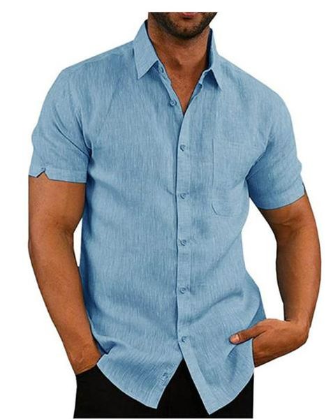 summer mens designer shirts fashionable solid color short sleeve lapel neck shirts casual street style mens shirts, White;black
summer mens designer shirts fashionable solid color short sleeve lapel neck shirts casual street style mens shirts, White;black