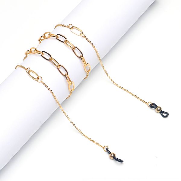 gold thick stainless steel sun chain color-proof sun color-proof gold-plated glasses rope glasses chain
gold thick stainless steel sun chain color-proof sun color-proof gold-plated glasses rope glasses chain