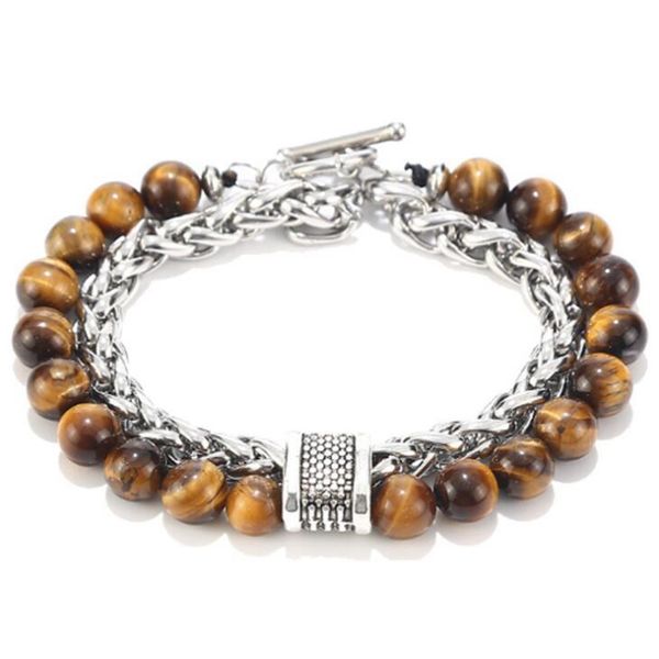 sell 2pcs/lots natural unique map stone men beaded bracelet stainless steel bracelets men's fashion accessories, Black
sell 2pcs/lots natural unique map stone men beaded bracelet stainless steel bracelets men's fashion accessories, Black