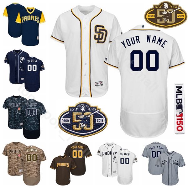San Diego Baseball Padres 4 Wil Myers Jersey 30 Eric Hosmer 13 Manny Machado 23 Fernando Tatis Jr. 3 Ian Kinsler Custom Name
San Diego Baseball Padres 4 Wil Myers Jersey 30 Eric Hosmer 13 Manny Machado 23 Fernando Tatis Jr. 3 Ian Kinsler Custom Name