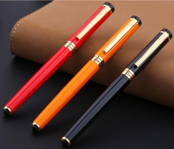 series metal painting fountain pen with 0.5mm nib luxury black/red/orange inking pens for gift
series metal painting fountain pen with 0.5mm nib luxury black/red/orange inking pens for gift