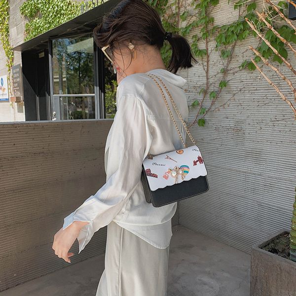 summer shoulder bag girl korean style pearl chain messenger bag fashion wild small square crossbody bags for women #38
summer shoulder bag girl korean style pearl chain messenger bag fashion wild small square crossbody bags for women #38