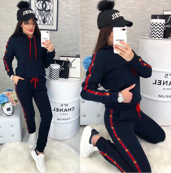 2019 fa hion women two piece et autumn hoodie top bee ribbon pant weat hirt triped panelled track uit woman port uit
2019 fa hion women two piece et autumn hoodie top bee ribbon pant weat hirt triped panelled track uit woman port uit