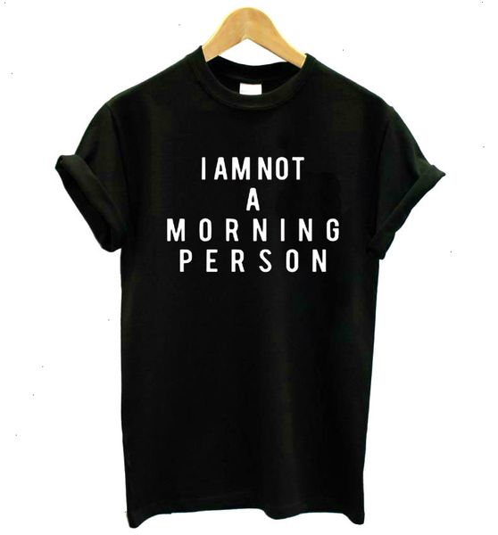 women women tshirt i am not a morning writing women cover funny casual t shirt lady t shirt tz203 961, White
women women tshirt i am not a morning writing women cover funny casual t shirt lady t shirt tz203 961, White