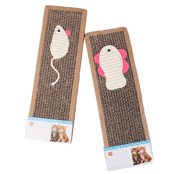 mouse fish style pet cat scratch play pad corrugated safe card board scratcher toy new arrival
mouse fish style pet cat scratch play pad corrugated safe card board scratcher toy new arrival