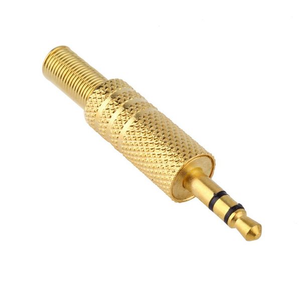 gold plated 3.5mm 3 pole stereo audio male jack plug connector solder part for headphone
gold plated 3.5mm 3 pole stereo audio male jack plug connector solder part for headphone