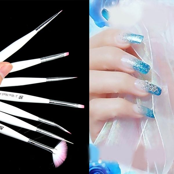 7 pcs/set nails art painting pen gel design nail tips polish drawing brushes qs888
7 pcs/set nails art painting pen gel design nail tips polish drawing brushes qs888