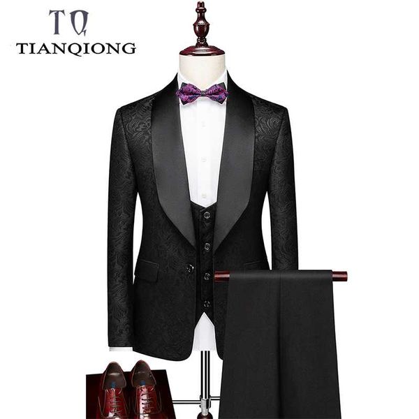 tian qiong new fashion brand blazers men suit jacket casual slim fit prom groom business host wedding printing suit tuxedos, White;black
tian qiong new fashion brand blazers men suit jacket casual slim fit prom groom business host wedding printing suit tuxedos, White;black