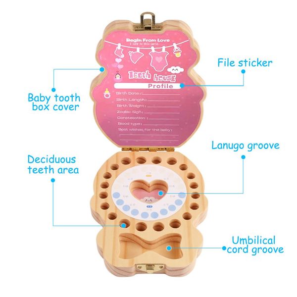 baby wood tooth box organizer spanish english teeth storage collect for boys girls umbilical save keepsake souvenir
baby wood tooth box organizer spanish english teeth storage collect for boys girls umbilical save keepsake souvenir