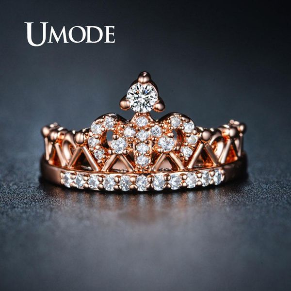 umode корона кольцо для женщин циркония розового золота promise кольца мода luxury wedding engagement ювелирных аксессуары ur0217, Silver
umode корона кольцо для женщин циркония розового золота promise кольца мода luxury wedding engagement ювелирных аксессуары ur0217, Silver