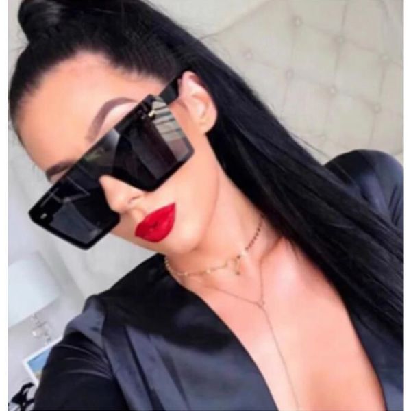 retro square sunglasses women men brand design oversized fashion colorful clear lens vintage luxury female glasses oculos uv400, White;black
retro square sunglasses women men brand design oversized fashion colorful clear lens vintage luxury female glasses oculos uv400, White;black