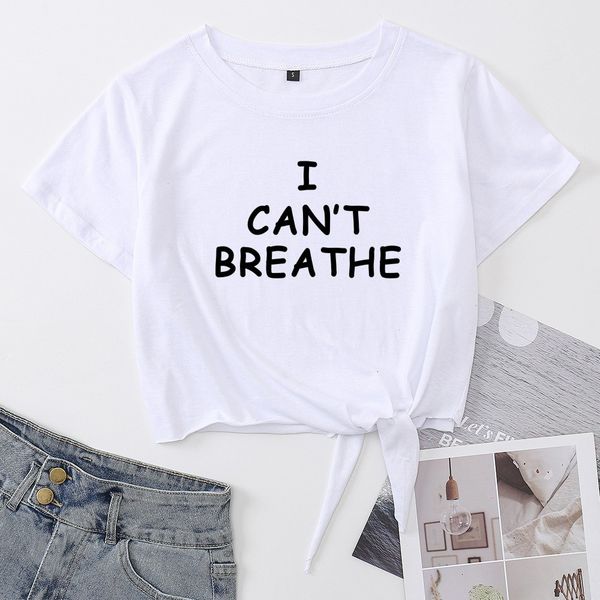 2020 summer ins support i cancan't breathe short-sleeved cotton straps t-shirt all-match top, Gray;blue
2020 summer ins support i cancan't breathe short-sleeved cotton straps t-shirt all-match top, Gray;blue