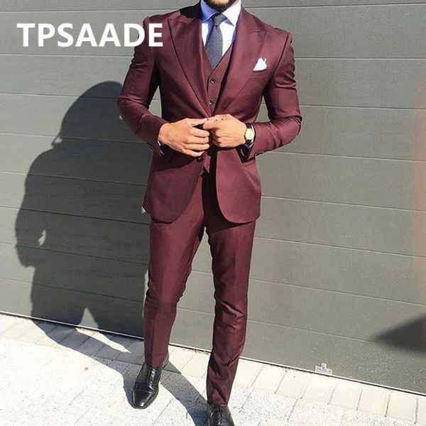 tpsaade men's 3 pieces super slim fit groom tuxedos 2019 new groomsmen mens wedding prom suitcustom made (jacket+pants+tie+vest, White;black
tpsaade men's 3 pieces super slim fit groom tuxedos 2019 new groomsmen mens wedding prom suitcustom made (jacket+pants+tie+vest, White;black