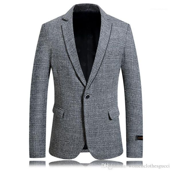 single button patchwork clothes fashion straight long sleeve casual suits autumn mens solid business blazers thdesigner, White;black
single button patchwork clothes fashion straight long sleeve casual suits autumn mens solid business blazers thdesigner, White;black