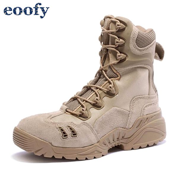 men boots quality special force tactical desert combat ankle boats army work shoes leather snow boots, Black
men boots quality special force tactical desert combat ankle boats army work shoes leather snow boots, Black