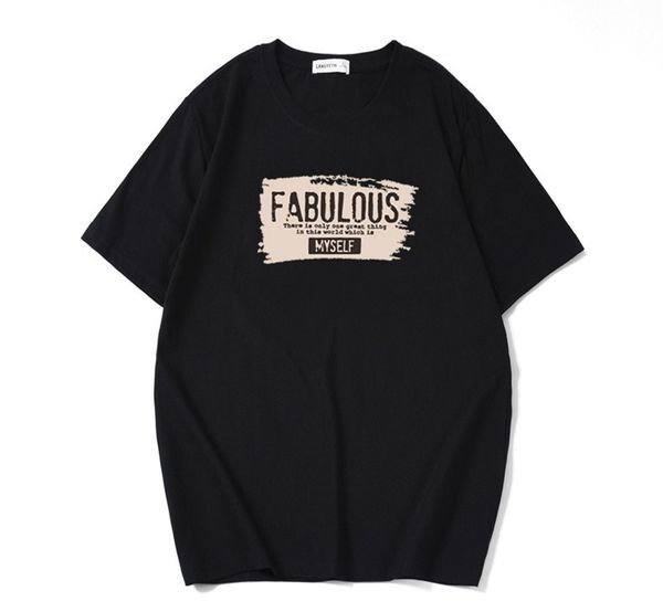 summer fashion men's t-shirt new round neck english printed short sleeve t-shirt cotton casual men's short sleeve s-4xl, White;black
summer fashion men's t-shirt new round neck english printed short sleeve t-shirt cotton casual men's short sleeve s-4xl, White;black
