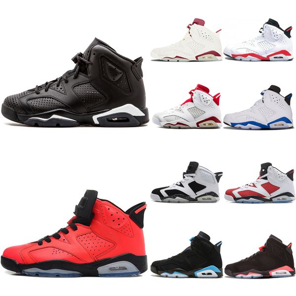 Hot Top 6 Mens Black Cat Oreo Basketball Shoes 6s Infrared Angry bull UNC White Infared Sport Blue Women Outdoor Marron Sports Sneakers
Hot Top 6 Mens Black Cat Oreo Basketball Shoes 6s Infrared Angry bull UNC White Infared Sport Blue Women Outdoor Marron Sports Sneakers