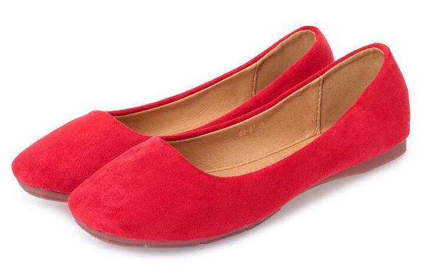 new style suede flat shoes square head red women's shoes commuter simple flat wedding shoes model n 31-42 size 36-40, Black
new style suede flat shoes square head red women's shoes commuter simple flat wedding shoes model n 31-42 size 36-40, Black