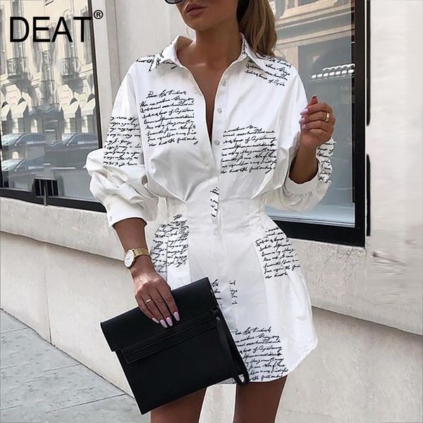 deat 2020 new summer clothes turn-down collar slim high waist printed letters mini length shirt dress wl80901xl, Black;gray
deat 2020 new summer clothes turn-down collar slim high waist printed letters mini length shirt dress wl80901xl, Black;gray