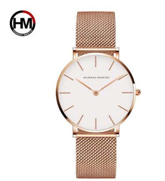 japan quartz movement 36mm hannah martin women stainless steel mesh rose gold waterproof ladies watch dropshipping, Slivery;brown
japan quartz movement 36mm hannah martin women stainless steel mesh rose gold waterproof ladies watch dropshipping, Slivery;brown