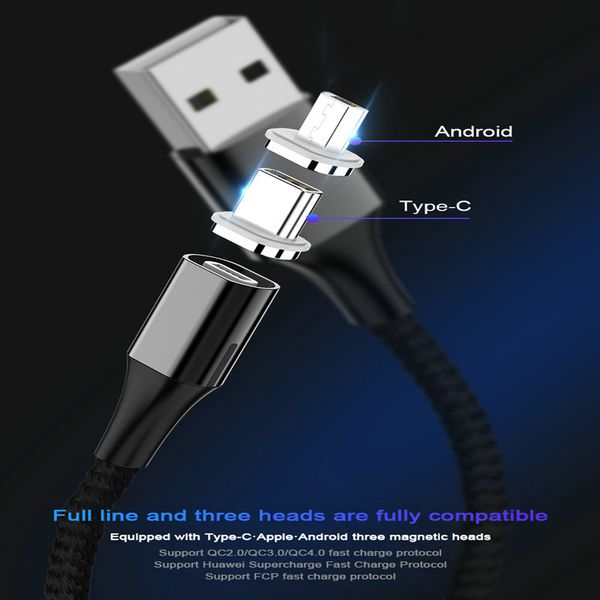 1.5m 1m magnetic зарядный кабель типа c usb-адаптер usb с зарядный кабель для samsung s8 s9 plus note8 a5 2017 sxvnz
1.5m 1m magnetic зарядный кабель типа c usb-адаптер usb с зарядный кабель для samsung s8 s9 plus note8 a5 2017 sxvnz
