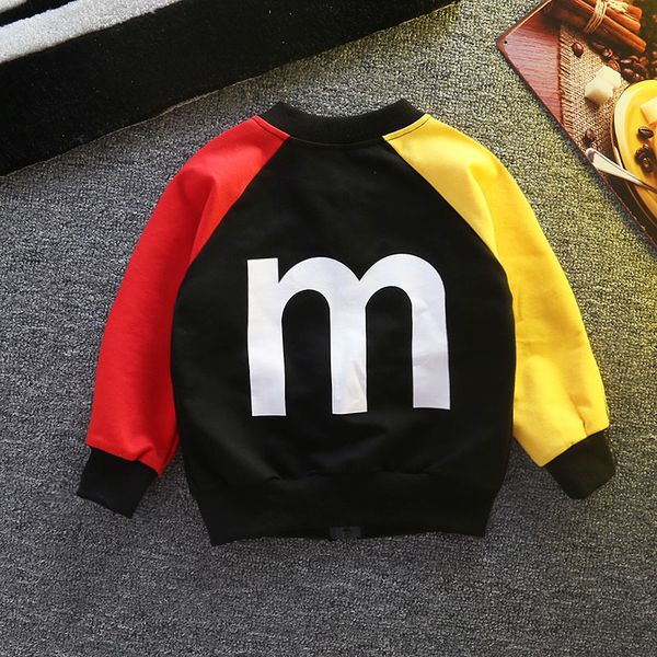fashion boys jeans jacket kids 2019 autumn boys baseball coat patchwork long sleeve outerwear children windbreaker for 1 2 3 4 5, Blue;gray
fashion boys jeans jacket kids 2019 autumn boys baseball coat patchwork long sleeve outerwear children windbreaker for 1 2 3 4 5, Blue;gray
