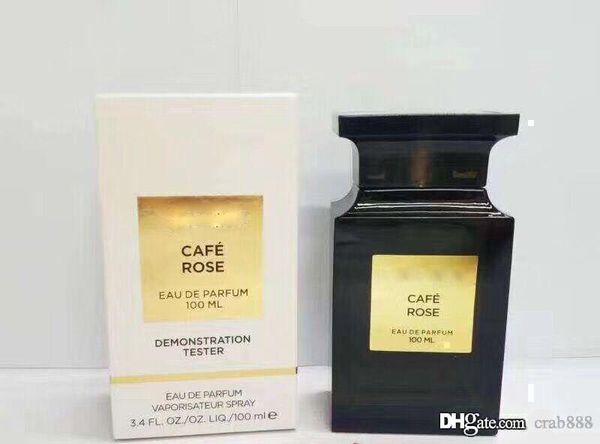 High-end Neutral Perfume For Women And Men Cafe Rose 100ml Edp Chypre Floral Rose Frangrace Spray Bottle Long Lasting Ing