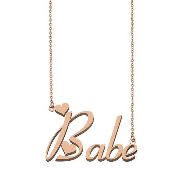 babe name necklace pendant for women girls birthday gift custom nameplate children friends jewelry 18k gold plated stainless steel, Silver
babe name necklace pendant for women girls birthday gift custom nameplate children friends jewelry 18k gold plated stainless steel, Silver
