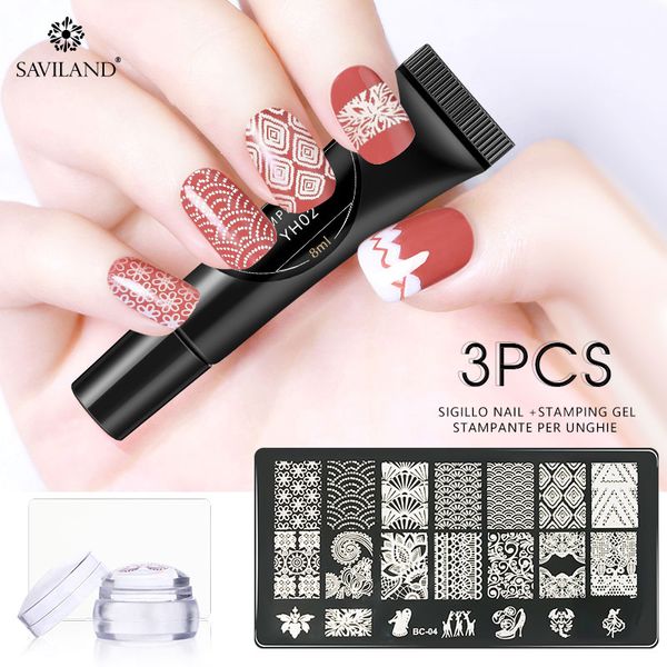 nail art kits saviland stamping gel varnish uv/led polish hybrid soak off stamp template diy manicure tools
nail art kits saviland stamping gel varnish uv/led polish hybrid soak off stamp template diy manicure tools