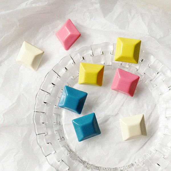 chadestinty geometric earrings pink yellow blue resin clip on earrings no hole square ear clips earing cute women jewelry, Silver
chadestinty geometric earrings pink yellow blue resin clip on earrings no hole square ear clips earing cute women jewelry, Silver