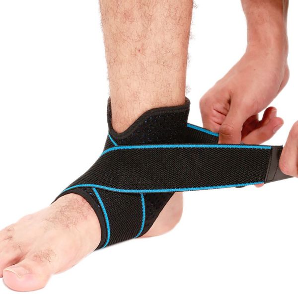 1pc sport breathable ankle brace protector adjustable ankle support pad protection elastic brace guard support football, Blue;black
1pc sport breathable ankle brace protector adjustable ankle support pad protection elastic brace guard support football, Blue;black