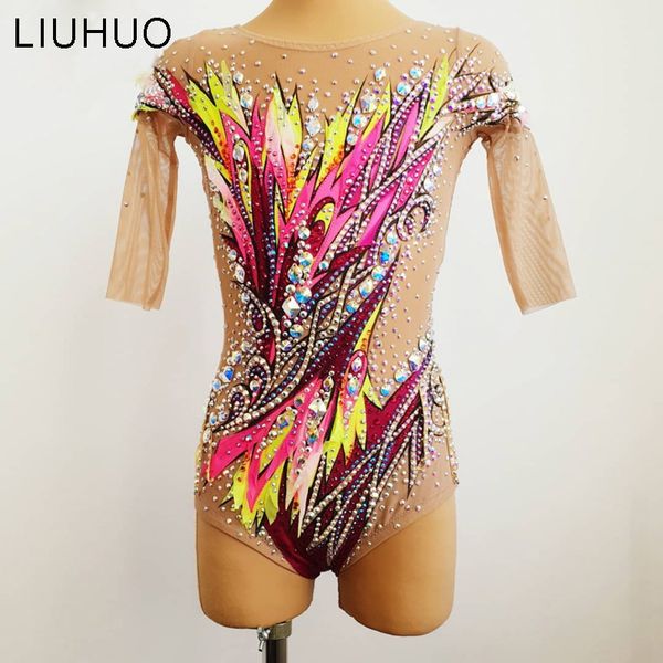 2020 new design rhythmic gymnastics leotards for girls children professional wear dance competition leotards tollders dance costumes, Black
2020 new design rhythmic gymnastics leotards for girls children professional wear dance competition leotards tollders dance costumes, Black