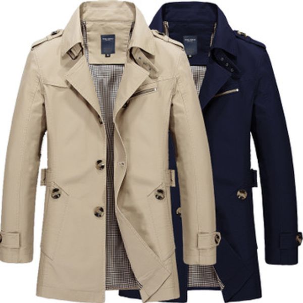 hee grand men's coat 2018 fashion casual autumn long windbreaker turn-down overcoat masculino plus size mwf274, Tan;black
hee grand men's coat 2018 fashion casual autumn long windbreaker turn-down overcoat masculino plus size mwf274, Tan;black