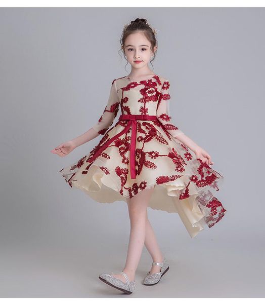 new children's 5-10 years old princess dress autumn tailing performance clothes girls net gown dress girl print children's, Red;yellow
new children's 5-10 years old princess dress autumn tailing performance clothes girls net gown dress girl print children's, Red;yellow