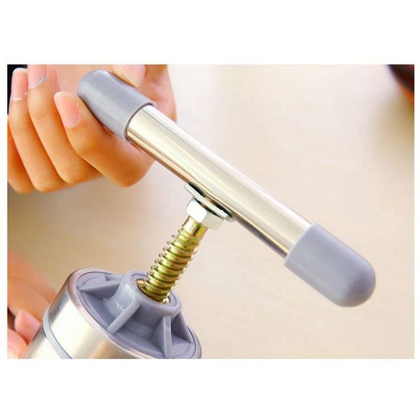 stainless steel manual noodles press machine pasta maker with 5 noodle mould other bakeware 
stainless steel manual noodles press machine pasta maker with 5 noodle mould other bakeware